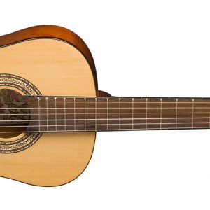 cream Oscar Schmidt half size classical guitar