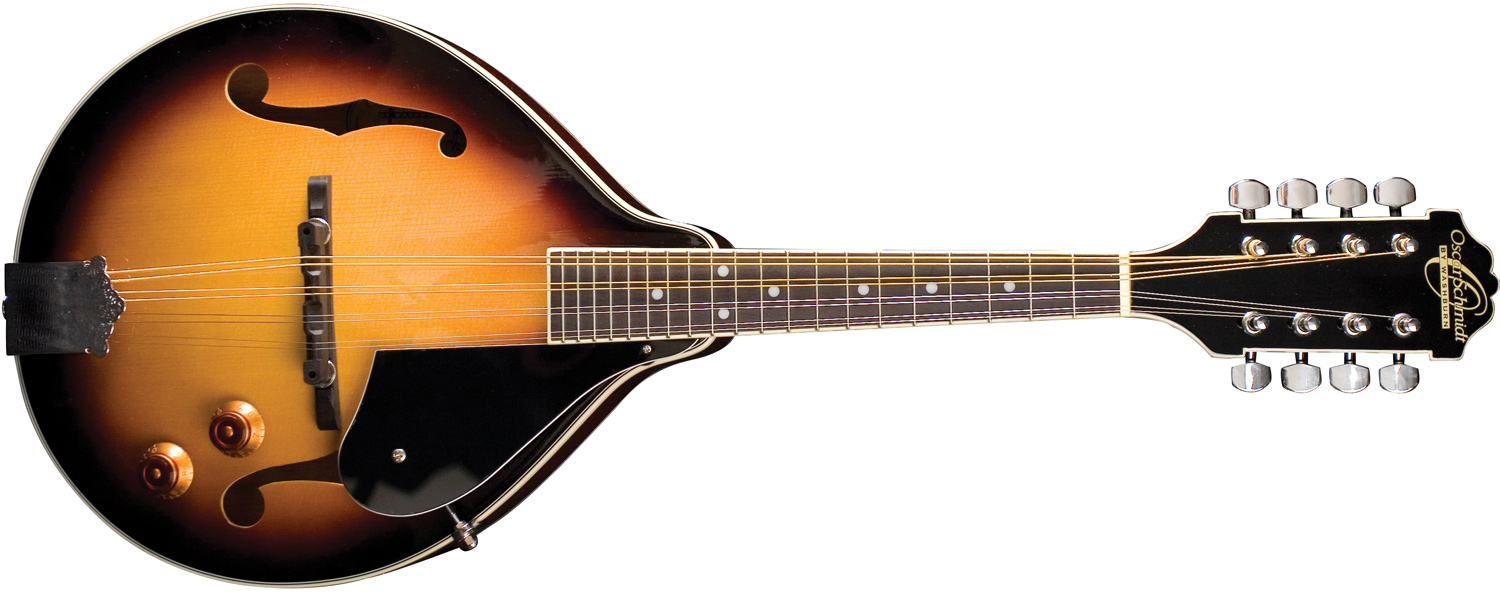 Oscar Schmidt brown and black mandolin