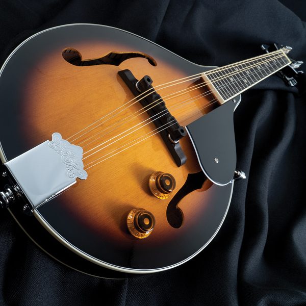 angled shot of Oscar Schmidt mandolin