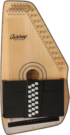 light brown Oscar Schmidt Autoharp