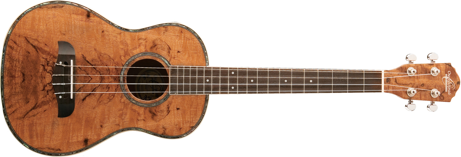 Oscar Schmidt dark wood ukulele