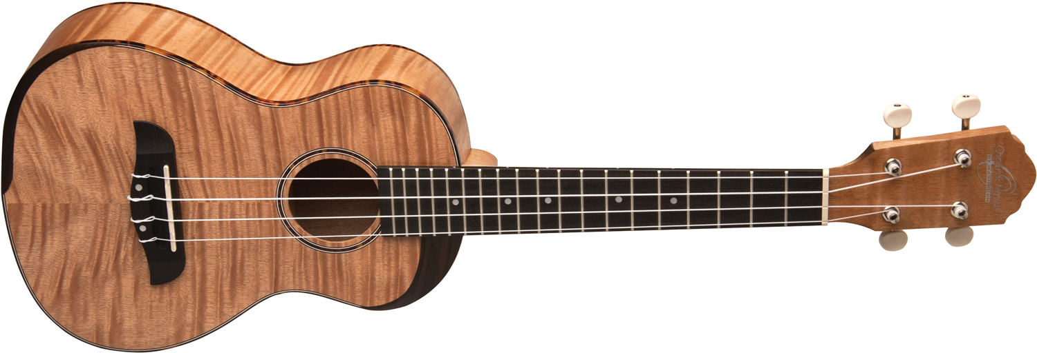 Oscar Schmidt wood striped ukulele